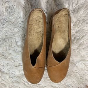 Free people brown clogs